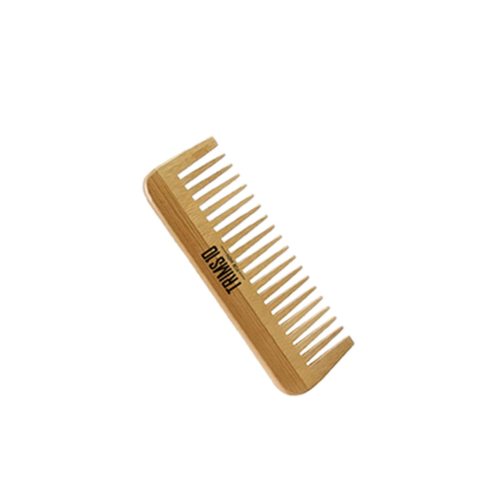 Trims10 Natural Wood Comb - Wide Tooth